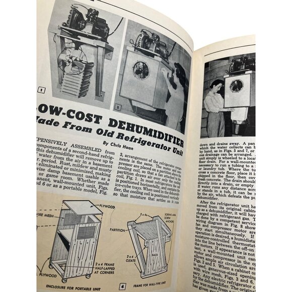 Popular Mechanics Illustrated Home Handyman Encyclopedia 1961 Hardcover Vol 4 - Picture 15 of 15